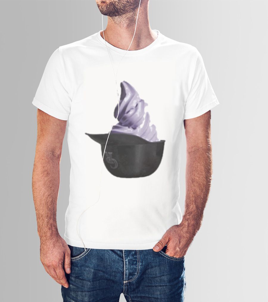 Colorado Rockies Boozy Ice Cream Purple Soft Serve Treat T-Shirt