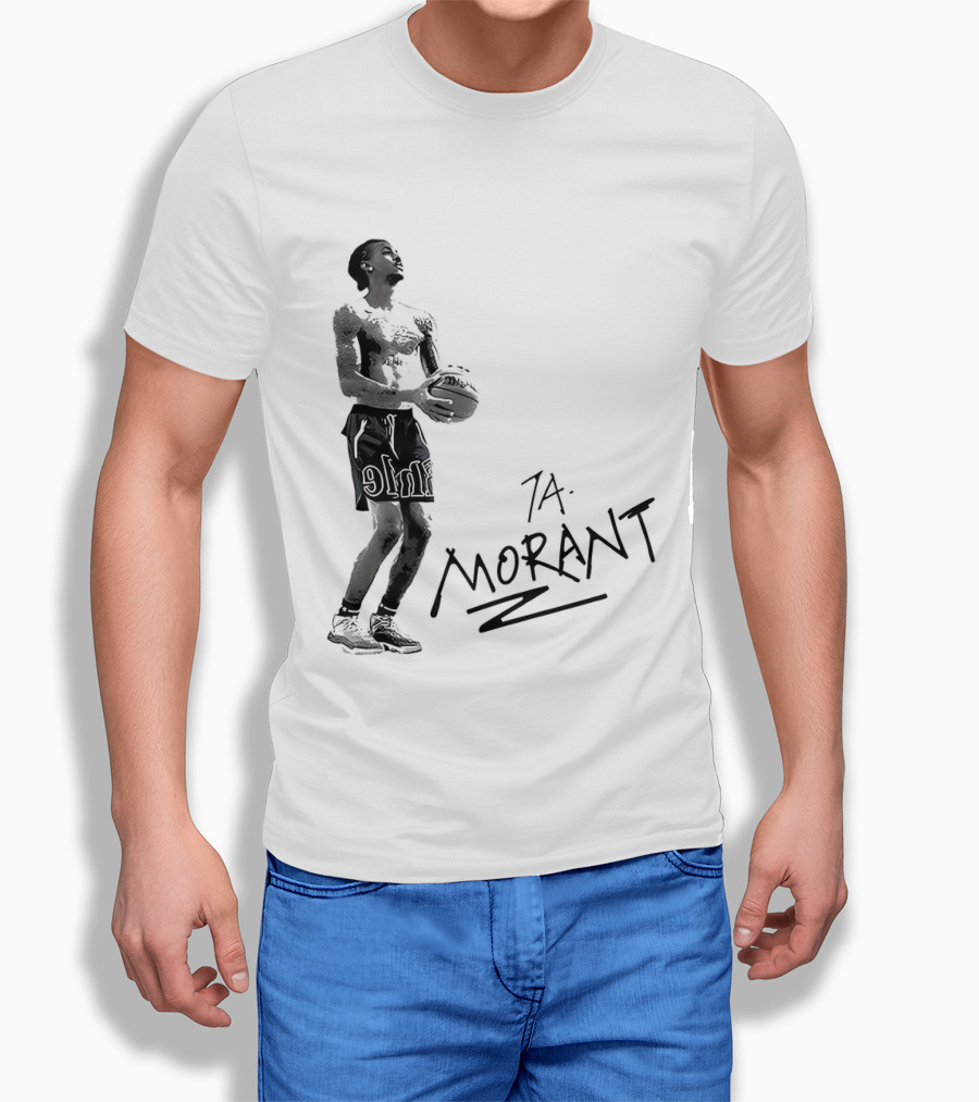 Ja Morant Memphis Grizzlies Basketball T-Shirt