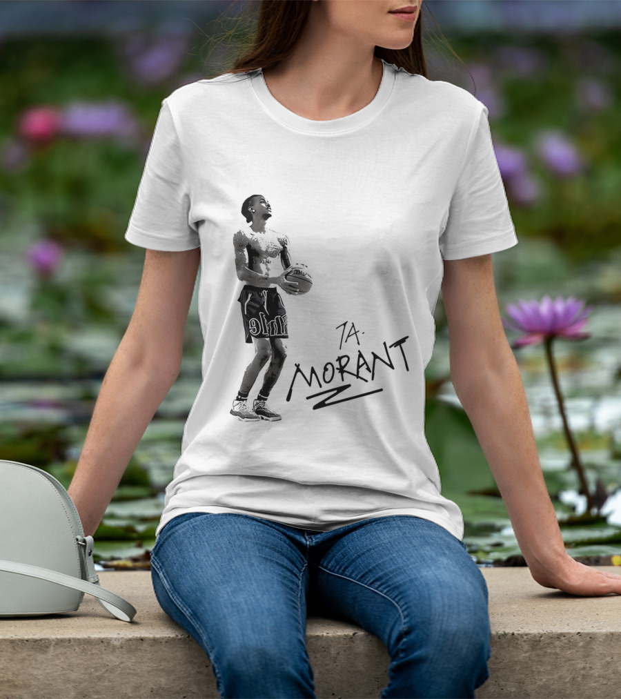 Ja Morant Memphis Grizzlies Basketball T-Shirt