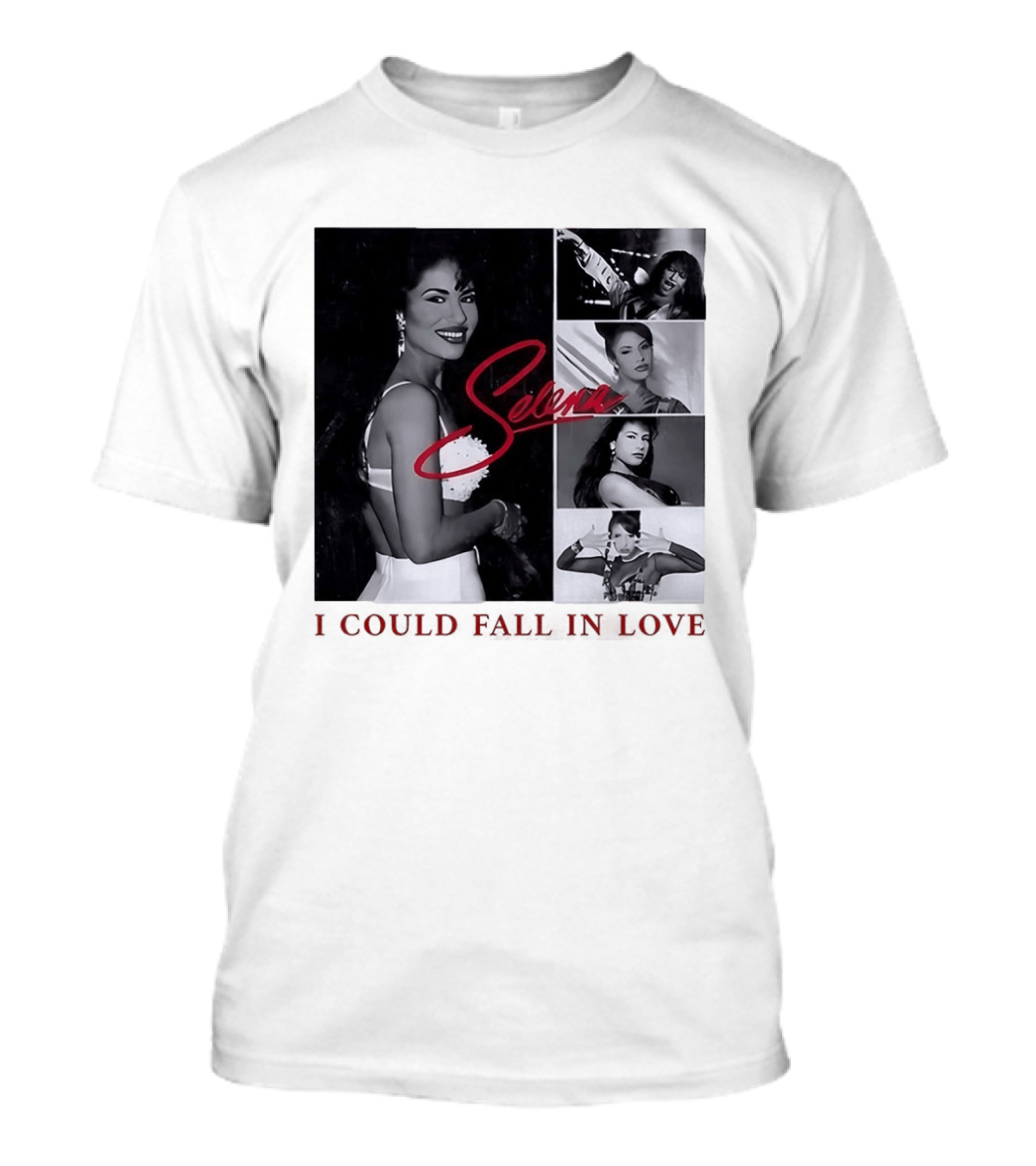 Selena Quintanilla I Could Fall In Love Photomontage T-Shirt