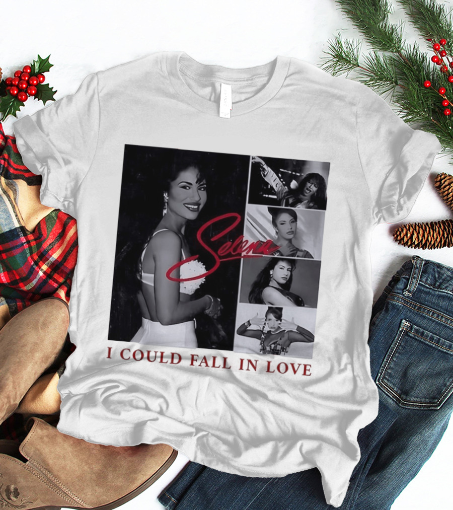 Selena Quintanilla I Could Fall In Love Photomontage T-Shirt
