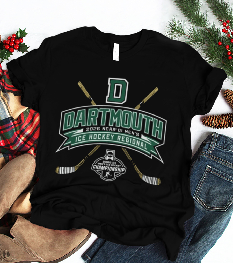 Dartmouth Big Green NCAA DI Men's Ice Hockey Regional 2026 T-Shirt