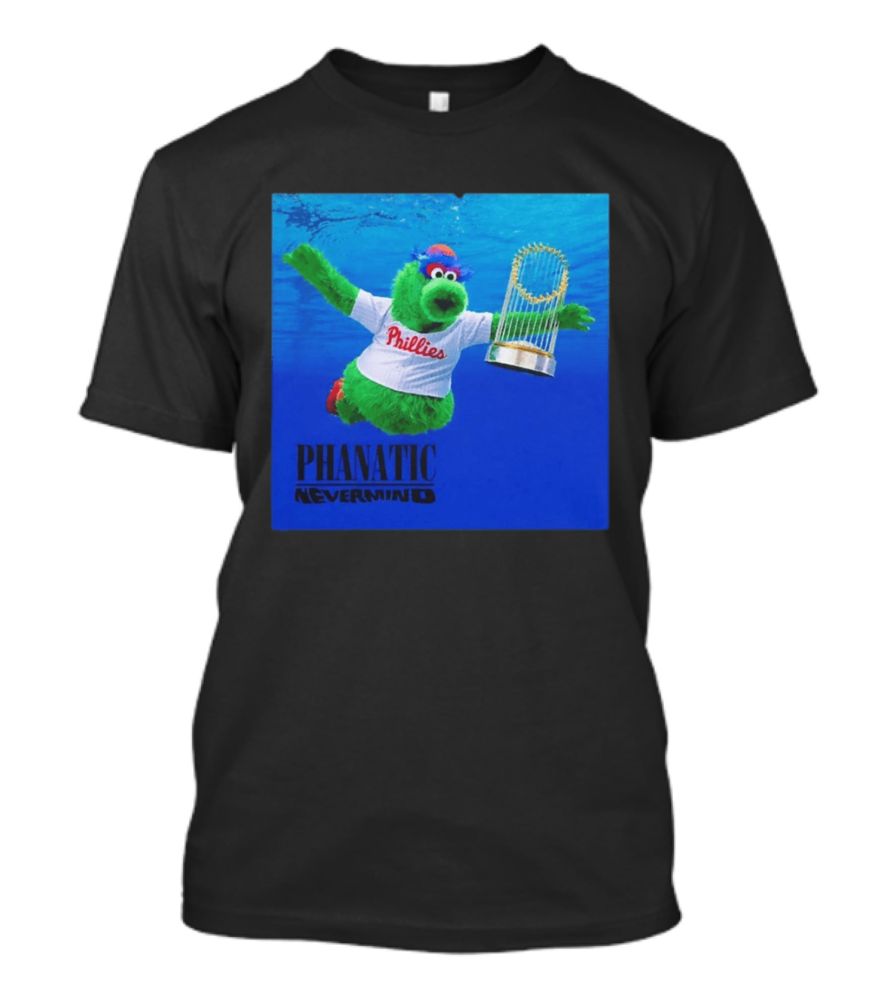 Phanatic Nevermind Phillies World Series Trophy T-Shirt