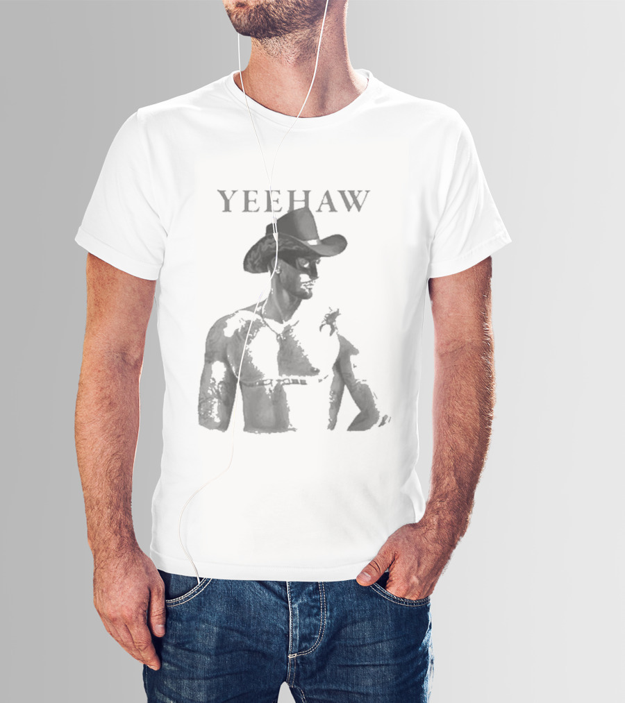 Yeehaw Orville Peck Pride 2024 Cowboy Hat T-Shirt
