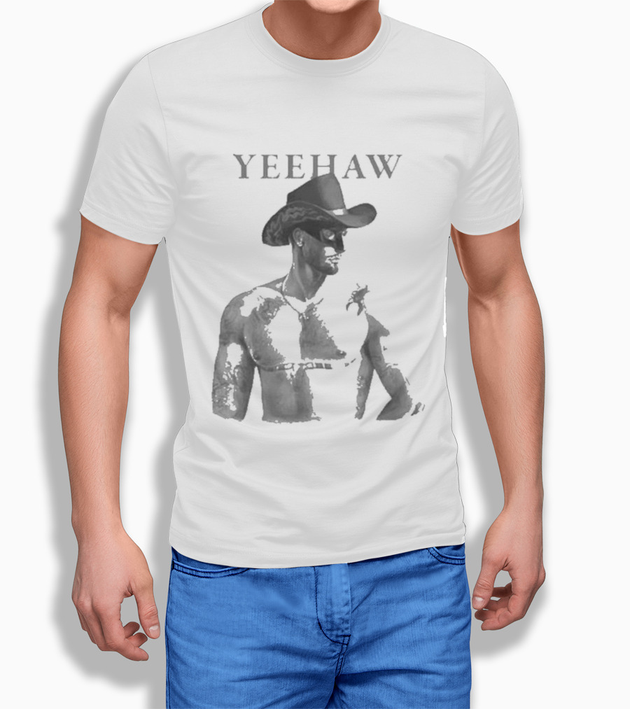 Yeehaw Orville Peck Pride 2024 Cowboy Hat T-Shirt