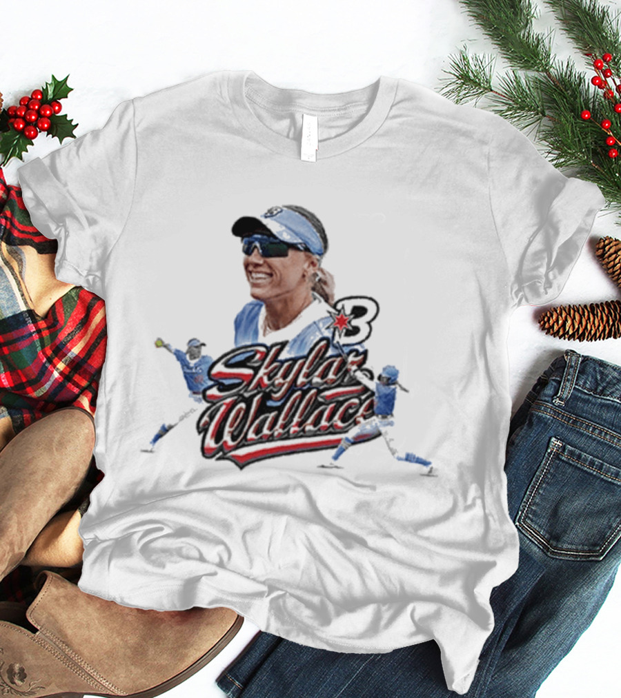 Bandits Skylar Wallace 3 Baseball Player Sports T-Shirt