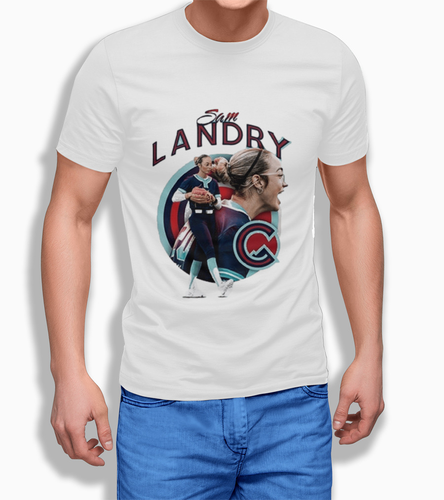 Sam Landry Cascade Baseball T-Shirt
