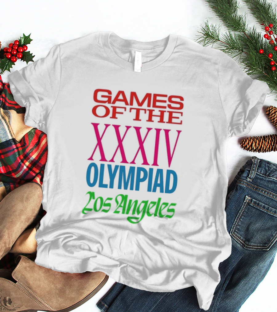 Games Of The XXXIV Olympiad Los Angeles 2028 T-Shirt