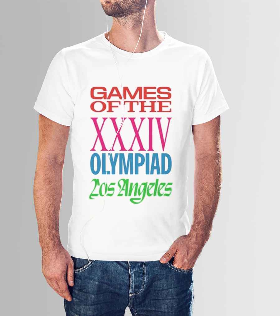 Games Of The XXXIV Olympiad Los Angeles 2028 T-Shirt