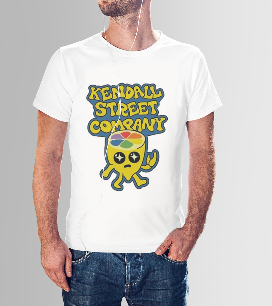 Kendall Street Company Lenny The Lemon Psychedelic Band Merch T-Shirt