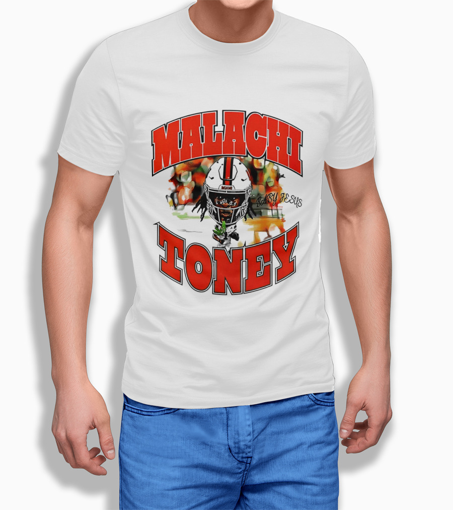 Malachi Toney Baby Jesus Miami Hurricanes T-Shirt