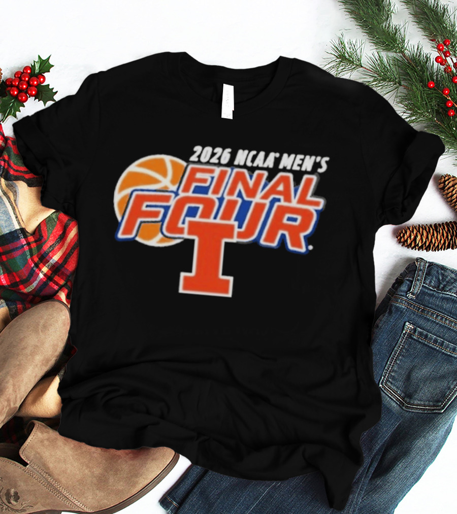 2026 NCAA Men's Final Four Illinois Fighting Illini T-Shirt