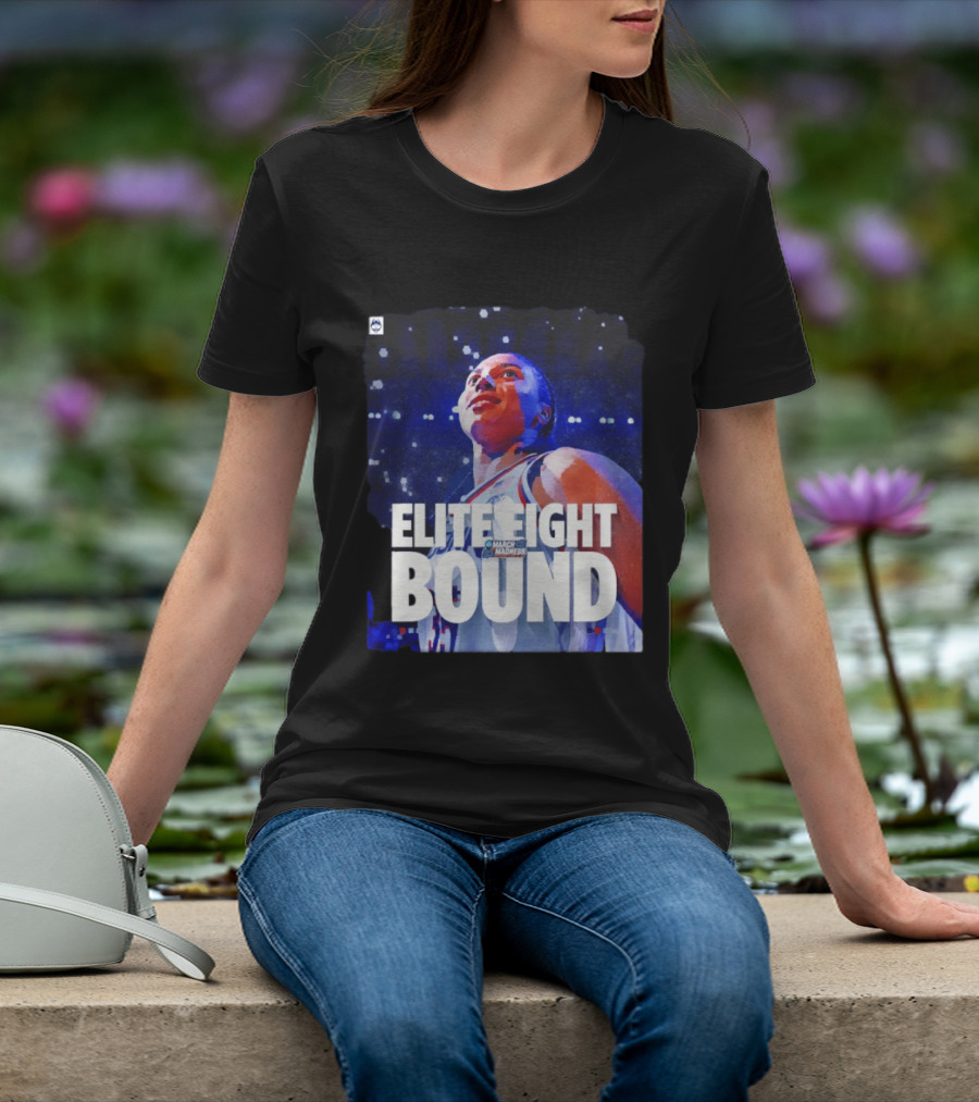 UConn Huskies Azzi Fudd March Madness Elite Eight Bound T-Shirt