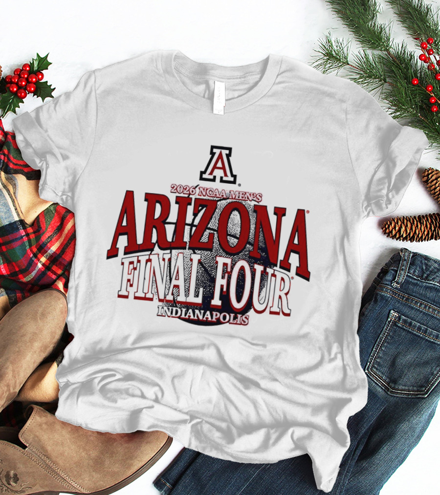 2026 NCAA Men's Arizona Final Four Indianapolis T-Shirt