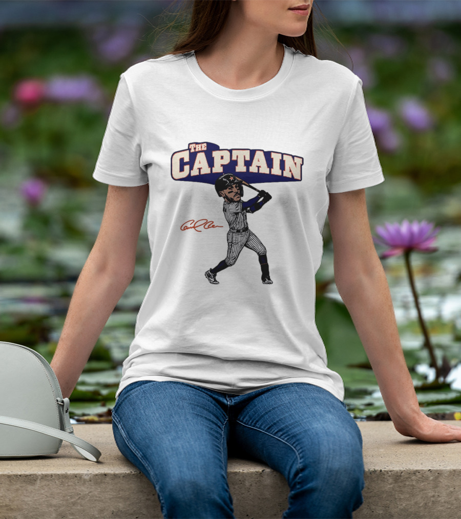 The Captain Carlos Correa Houston Astros Baseball Caricature T-Shirt