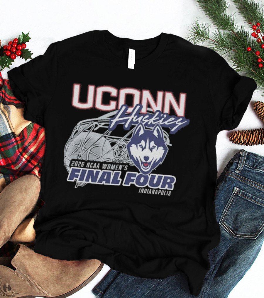 UConn Huskies 2026 NCAA Women's Final Four Indianapolis T-Shirt