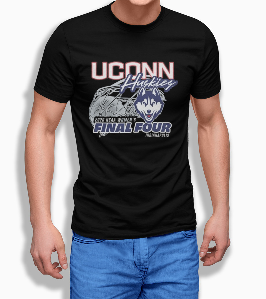 UConn Huskies 2026 NCAA Women's Final Four Indianapolis T-Shirt