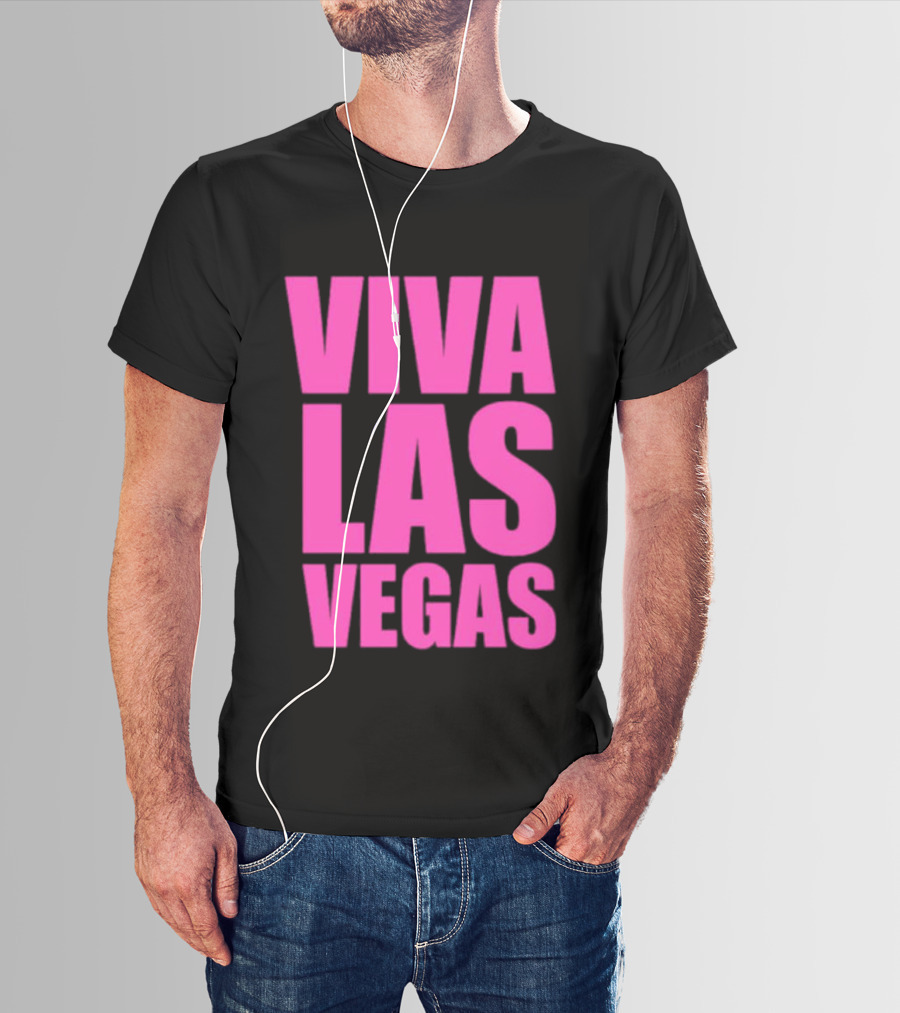 Viva Las Vegas Pink T-Shirt