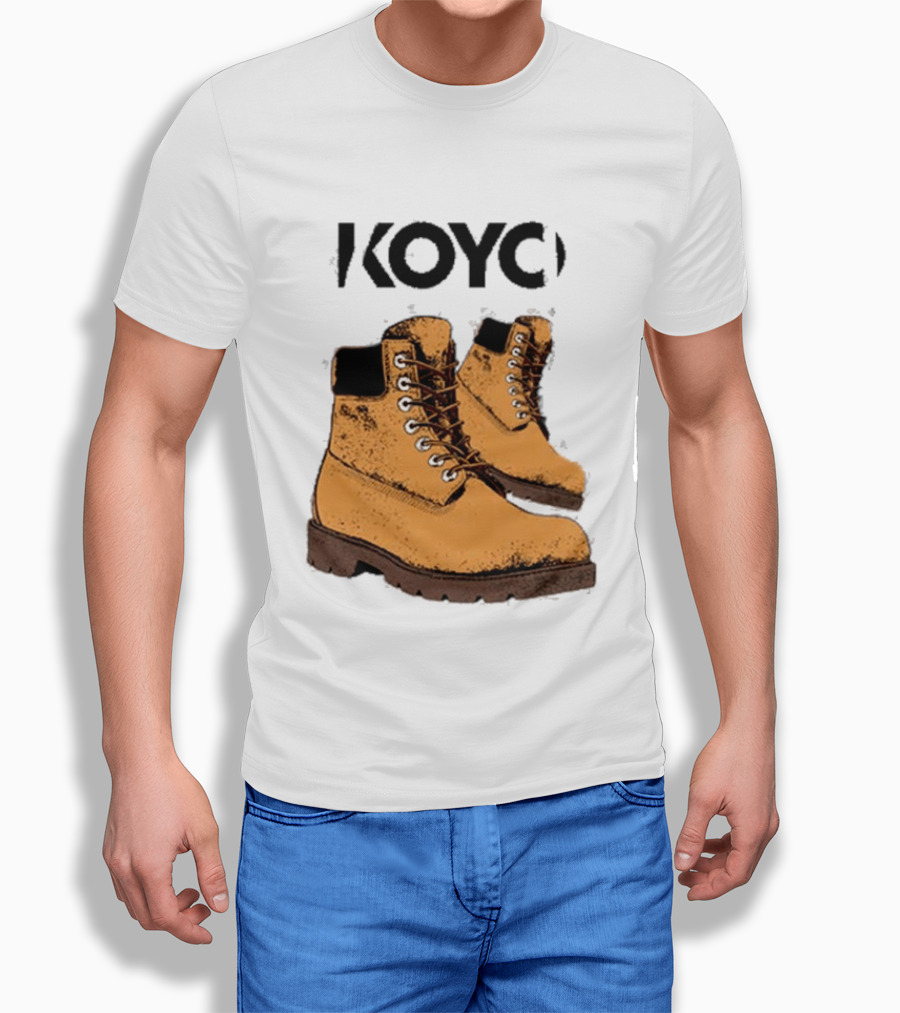 Koyo Timberland Style Boots T-Shirt