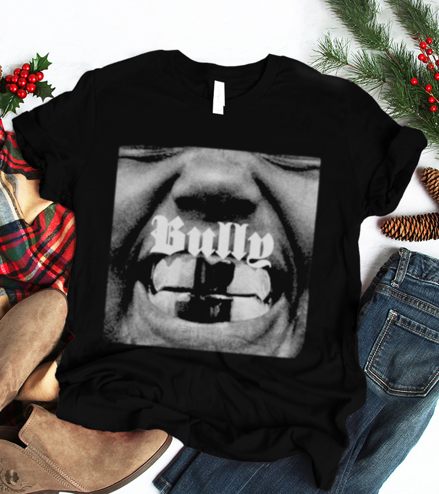 Kanye West Bully Grinning Teeth Gothic Font Album T-Shirt