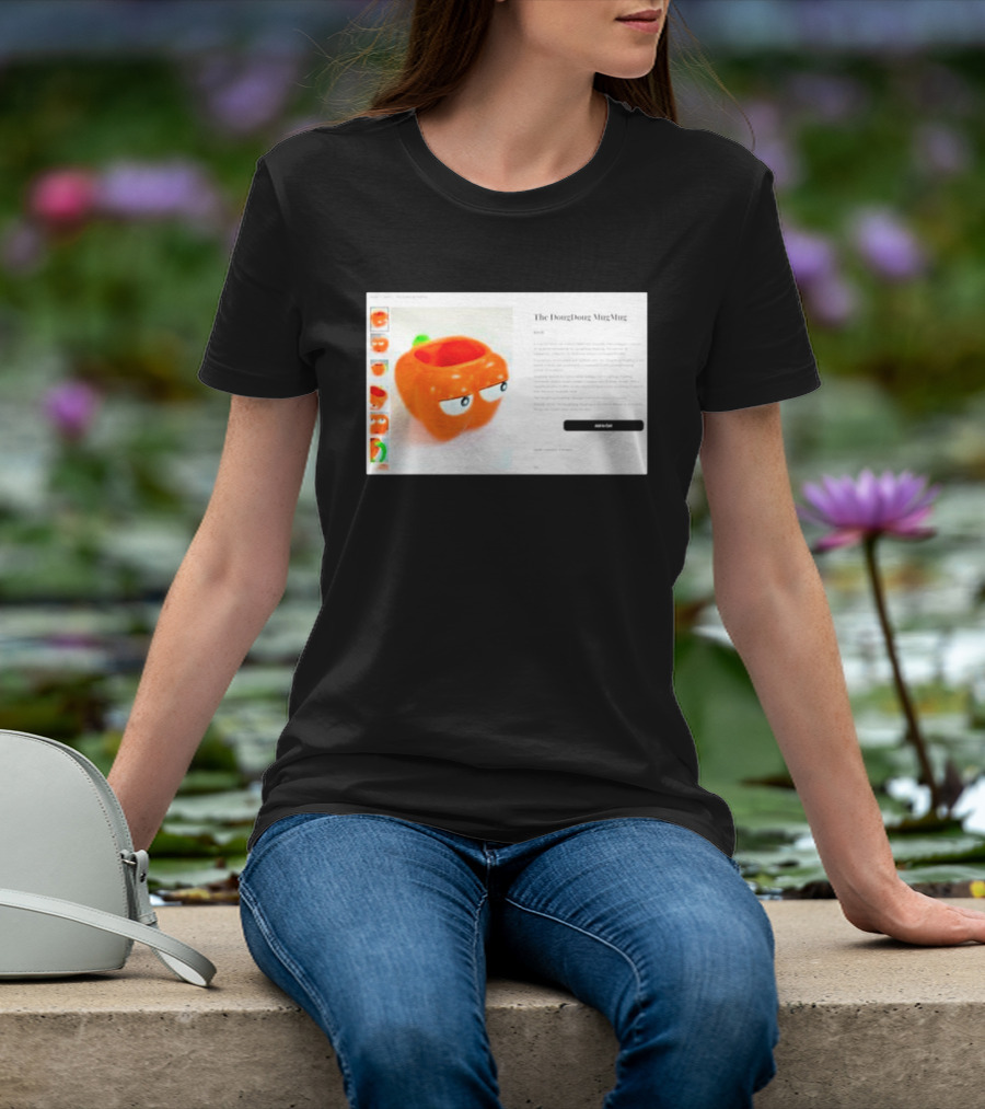 I Hate The Dougdoug Mugmug Orange Pumpkin Face T-Shirt