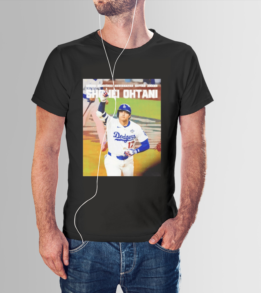 Edgar Martínez Designated Hitter Award Shohei Ohtani Los Angeles Dodgers T-Shirt