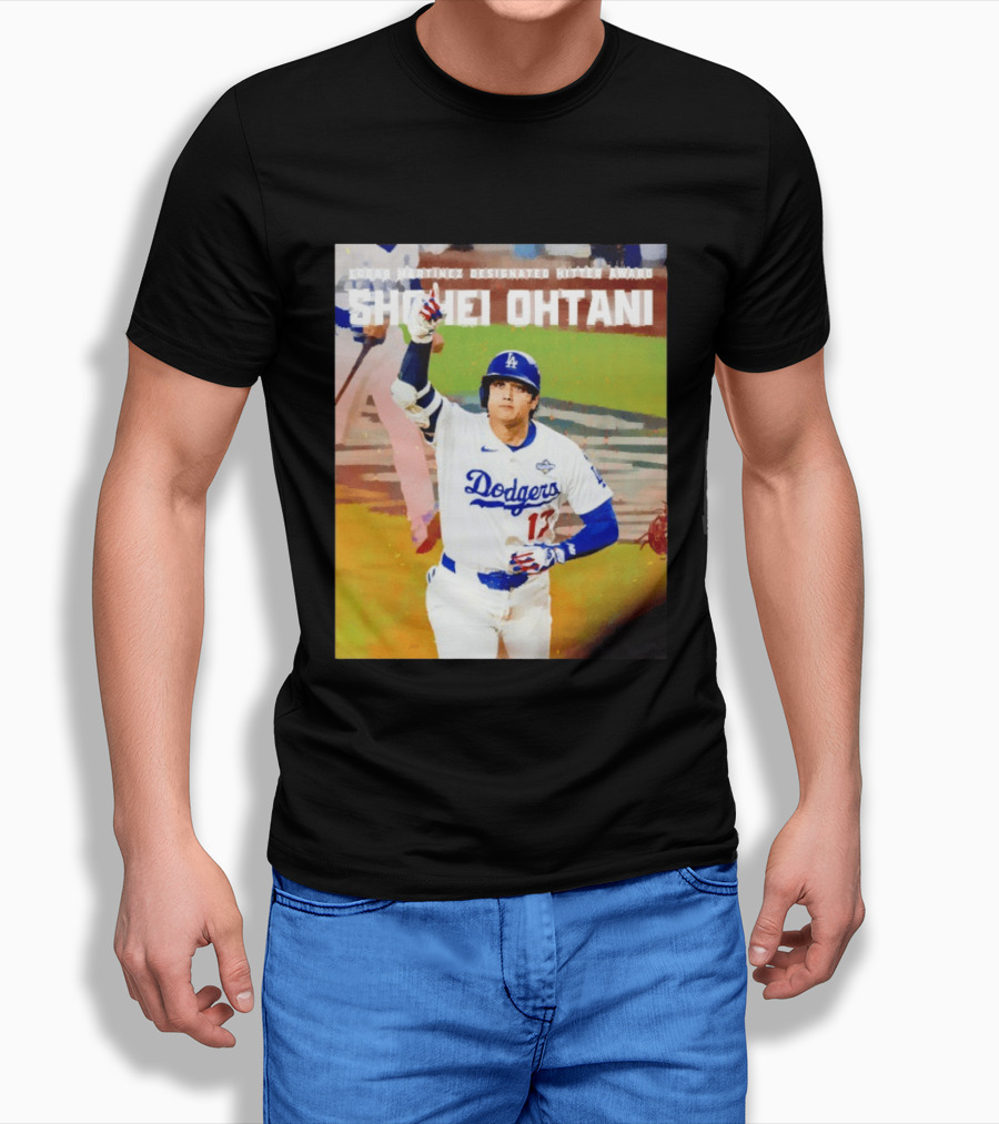Edgar Martínez Designated Hitter Award Shohei Ohtani Los Angeles Dodgers T-Shirt