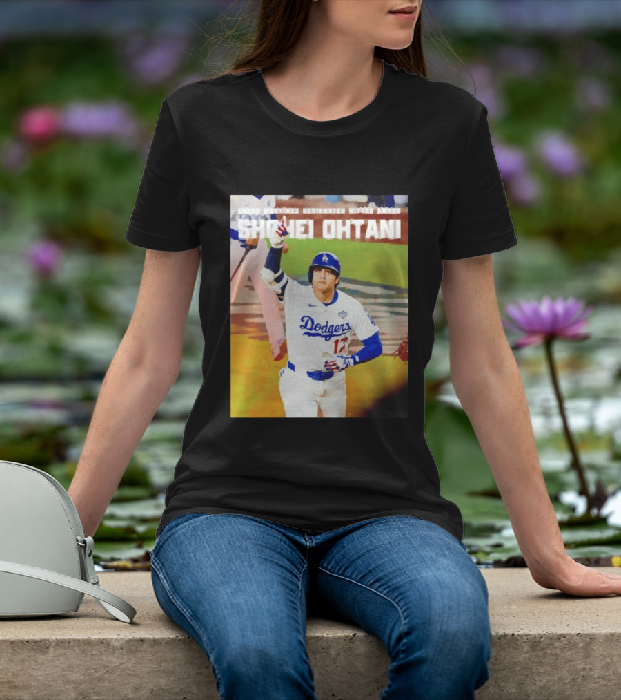 Edgar Martínez Designated Hitter Award Shohei Ohtani Los Angeles Dodgers T-Shirt