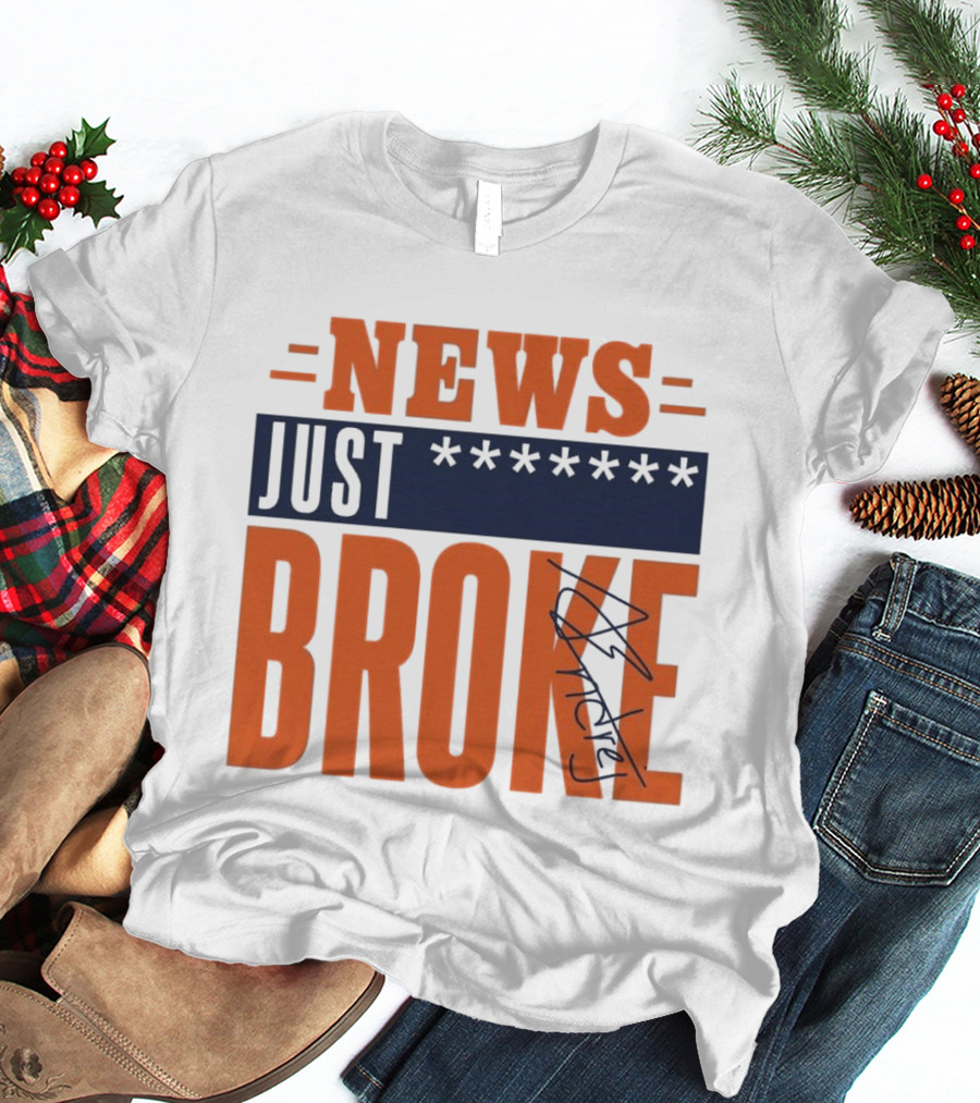 Andrej Stojakovic News Just Broke Illinois Fighting Illini T-Shirt