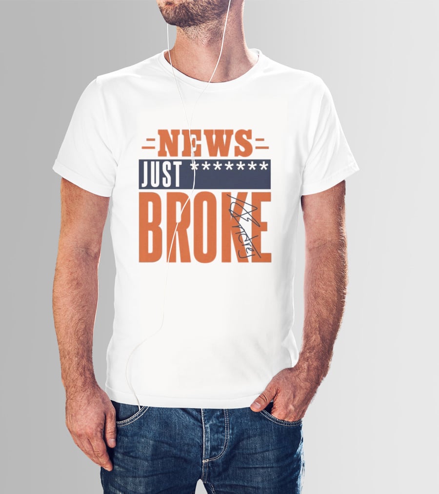 Andrej Stojakovic News Just Broke Illinois Fighting Illini T-Shirt