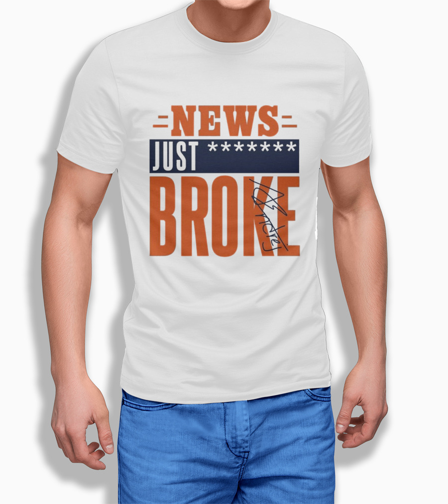 Andrej Stojakovic News Just Broke Illinois Fighting Illini T-Shirt