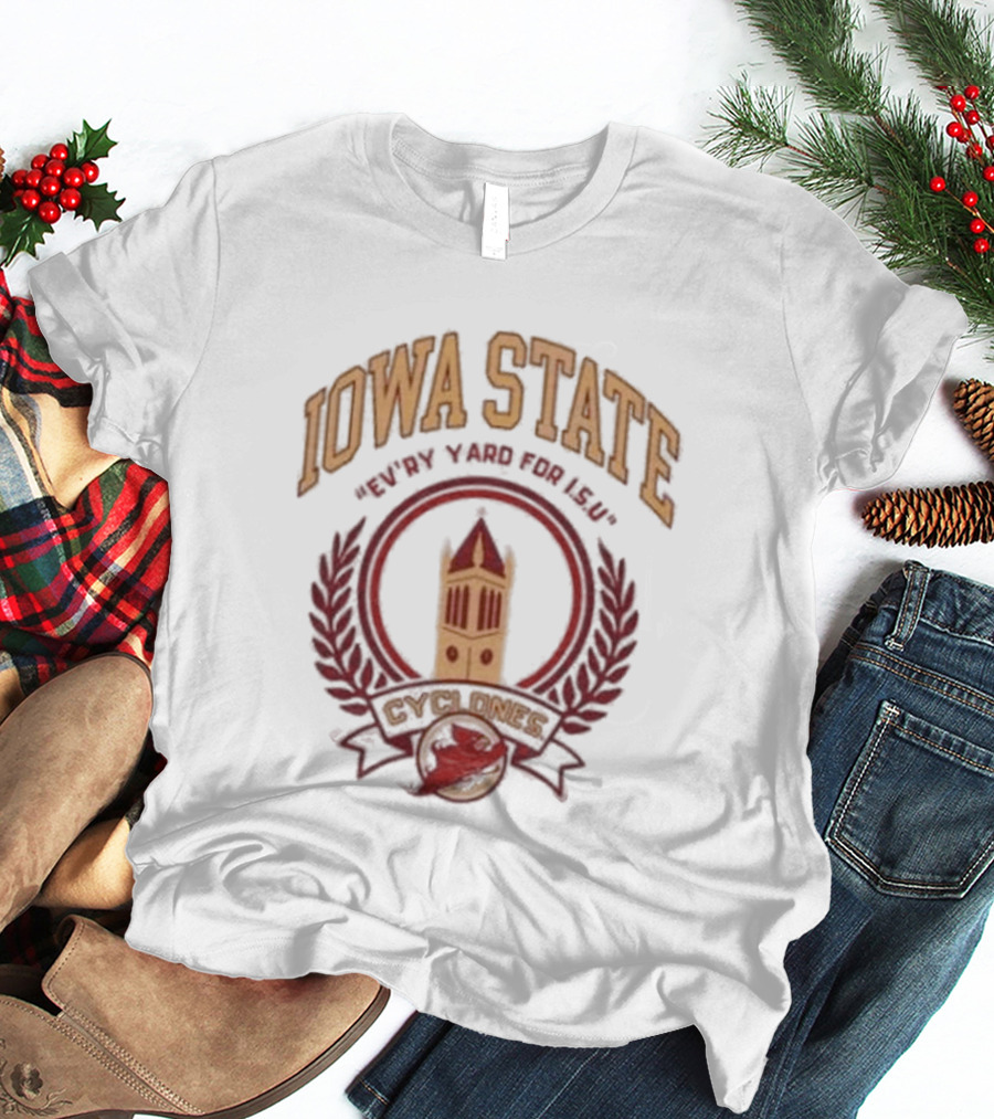 Iowa State Campanile State And Proud Tradition T-Shirt