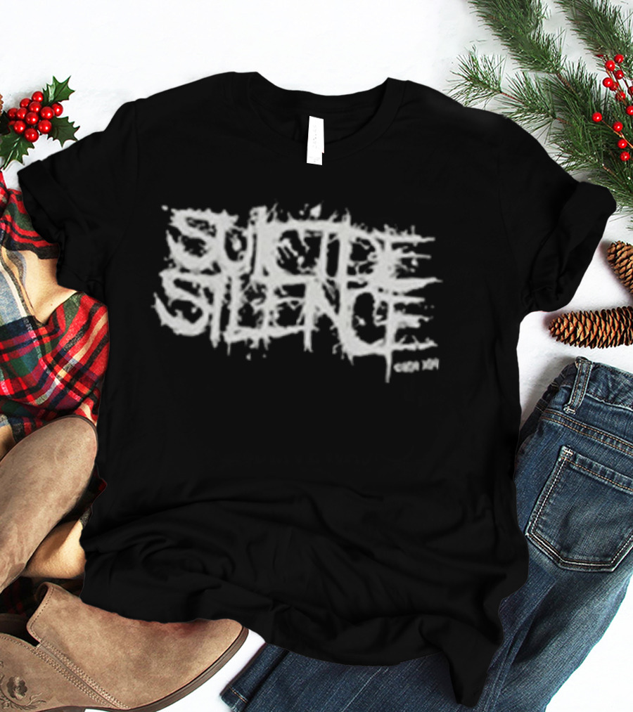 Suicide Silence Pull The Trigger Bitch Band Merchandise T-Shirt