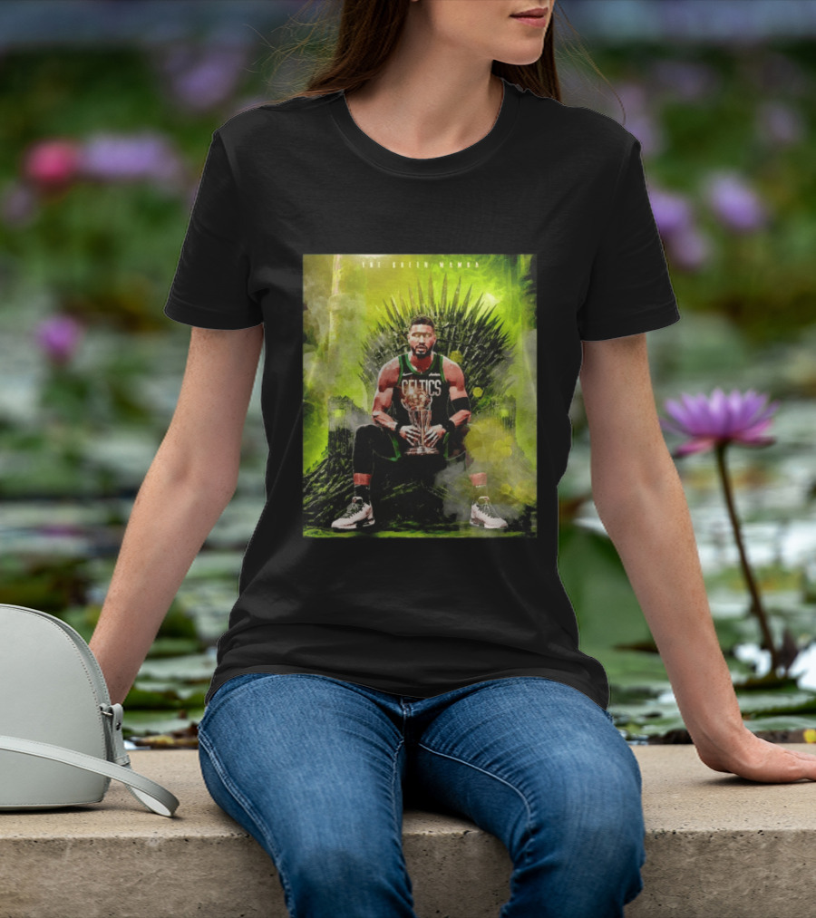 Jayson Tatum Boston Celtics The Green Mamba Iron Throne NBA Player T-Shirt