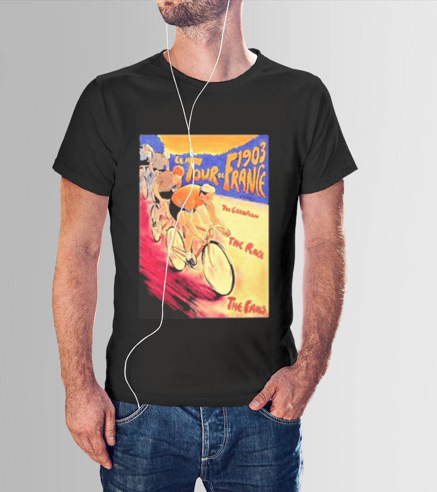 Le Tour De France 1903 The Grandest Race The Paris T-Shirt