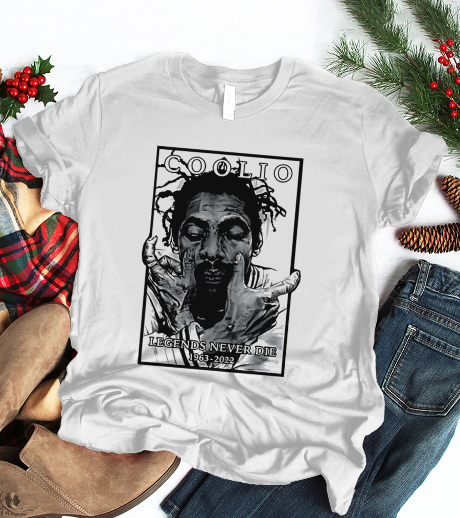 COOLIO Legends Never Die 1963 2022 T-Shirt