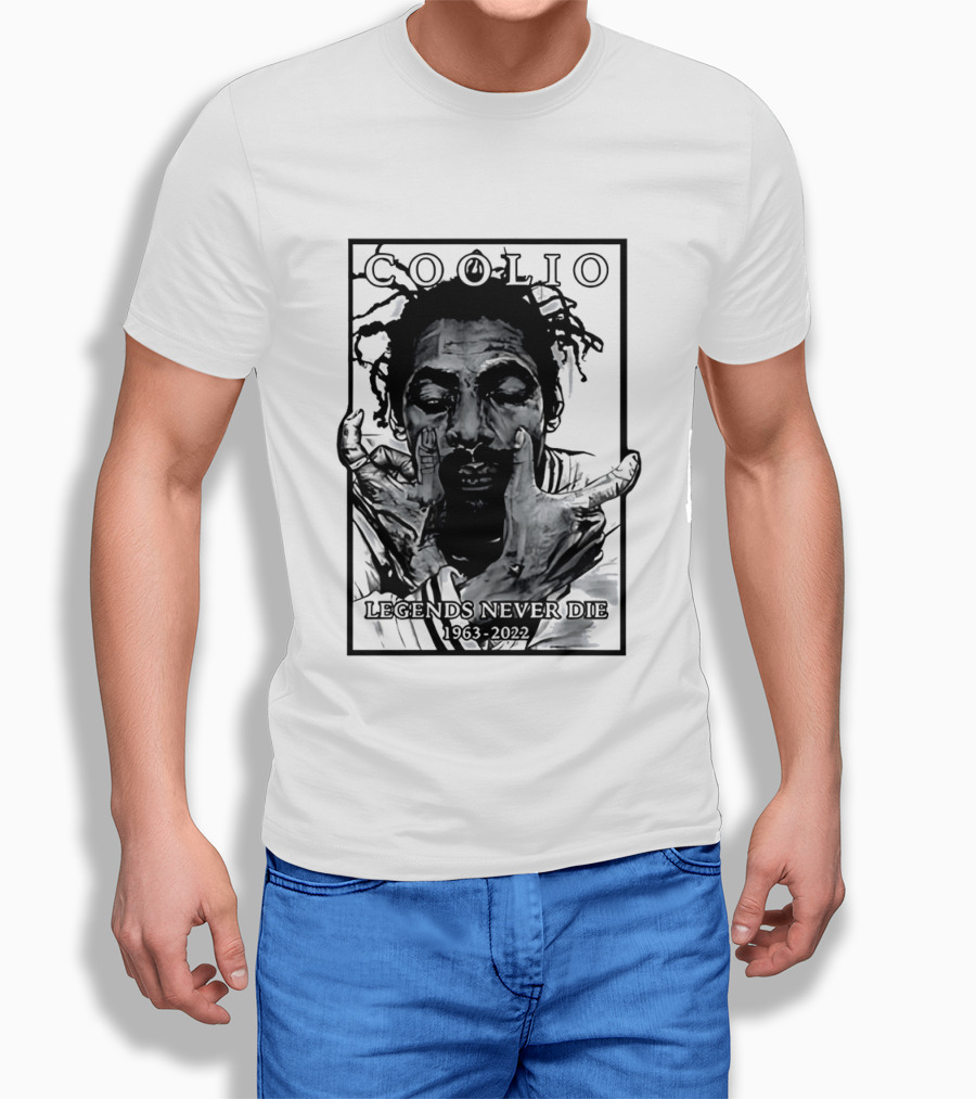COOLIO Legends Never Die 1963 2022 T-Shirt