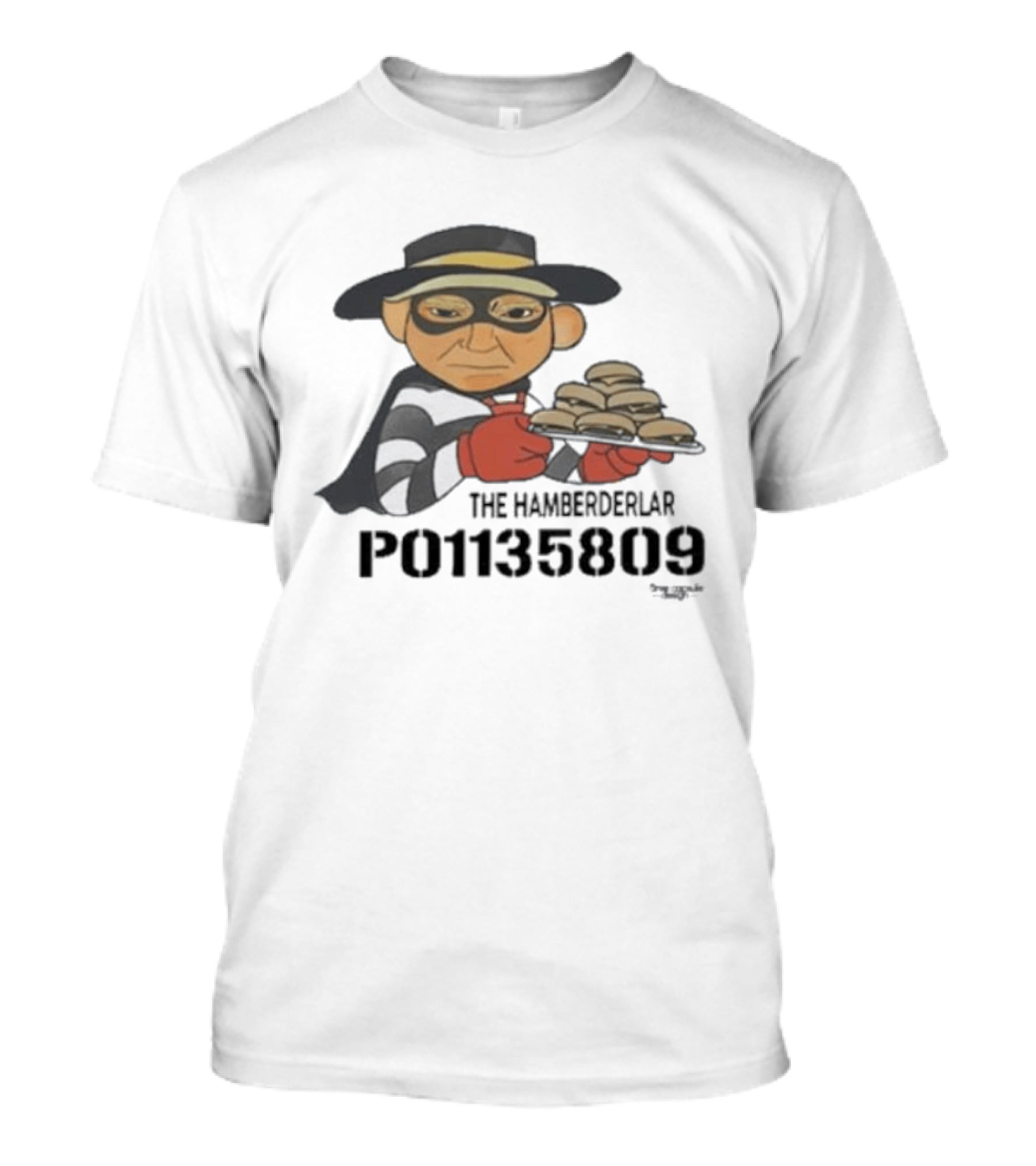 The Hamberderlar P01135809 Burger T-Shirt