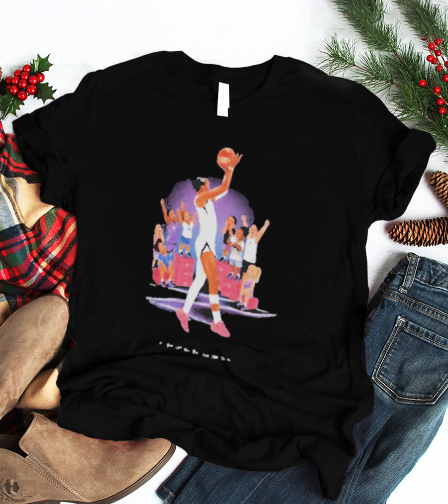 A'ja Wilson Basketball Icon Inspirational Phrase For Young Fans T-Shirt