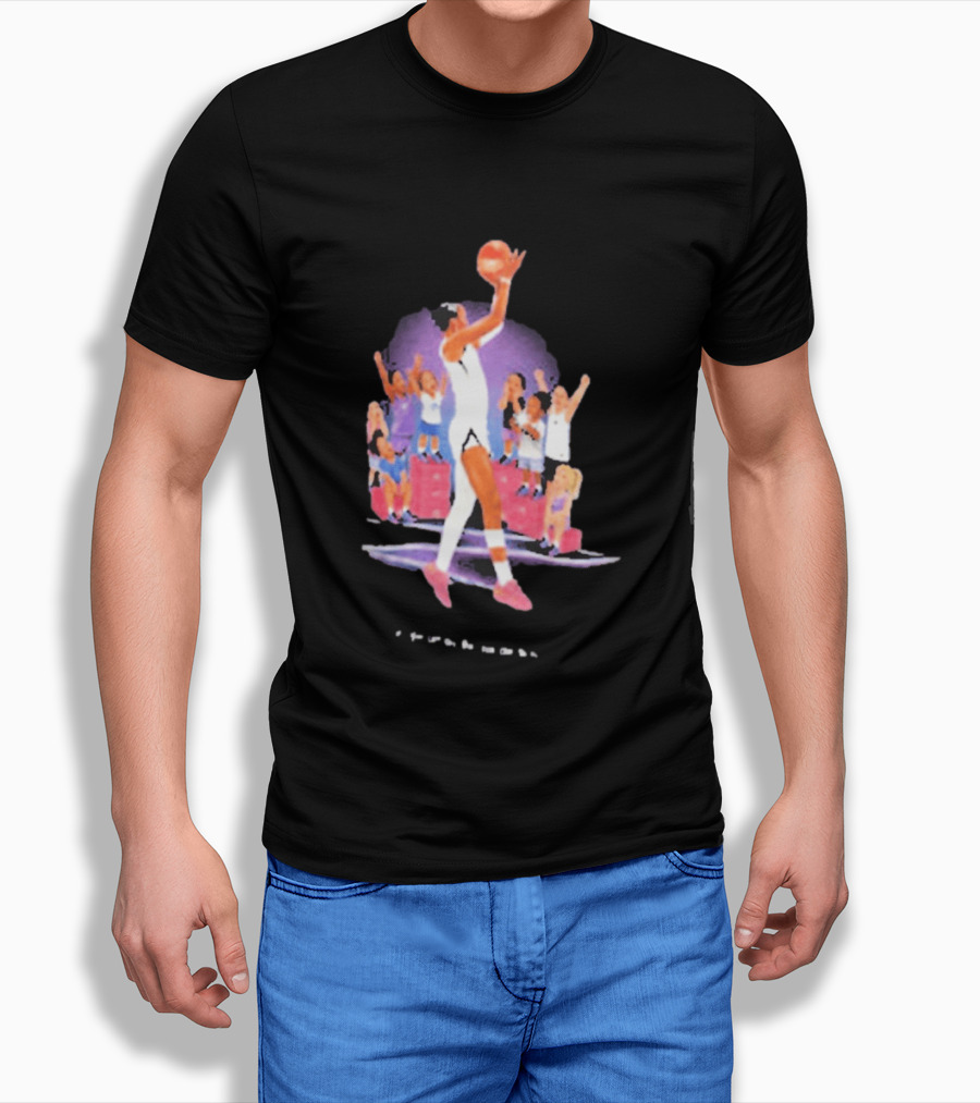 A'ja Wilson Basketball Icon Inspirational Phrase For Young Fans T-Shirt