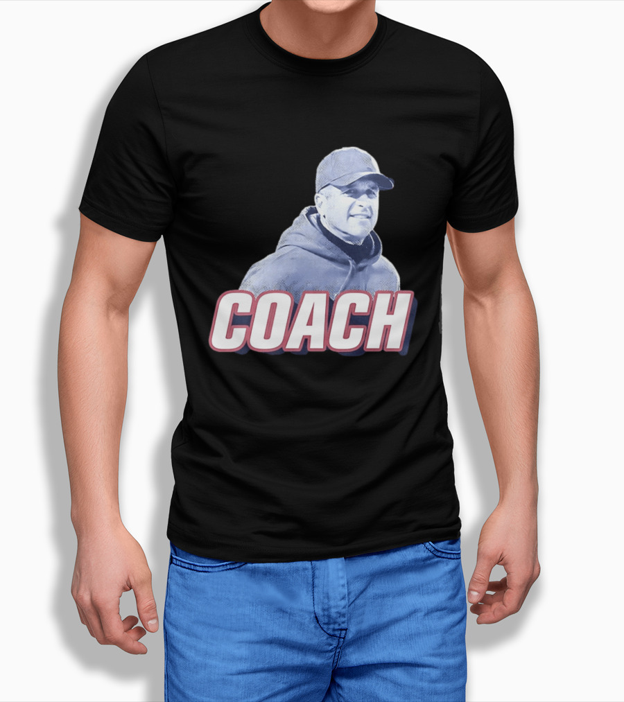 Harbaugh Coach New York Giants T-Shirt