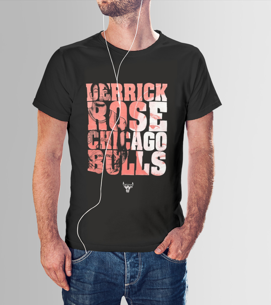 Derrick Rose Chicago Bulls 2010s UNK T-Shirt