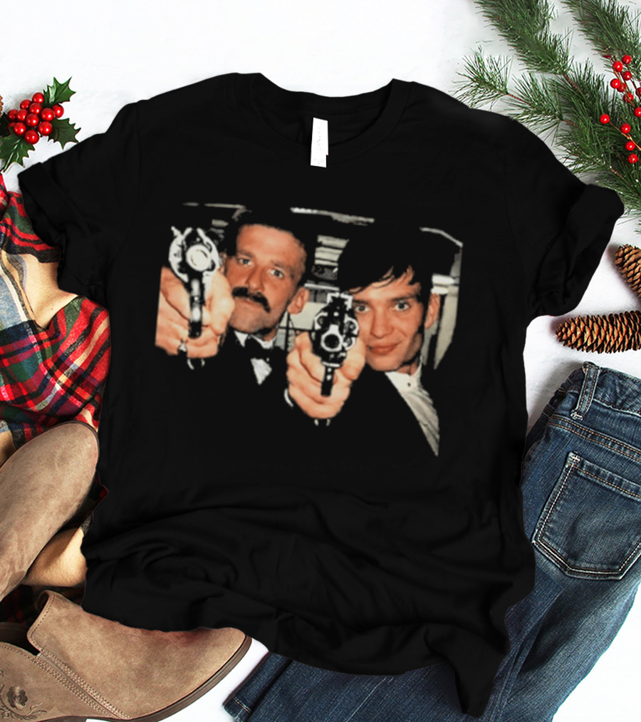 Peaky Blinders Arthur Tommy Shelby Guns T-Shirt