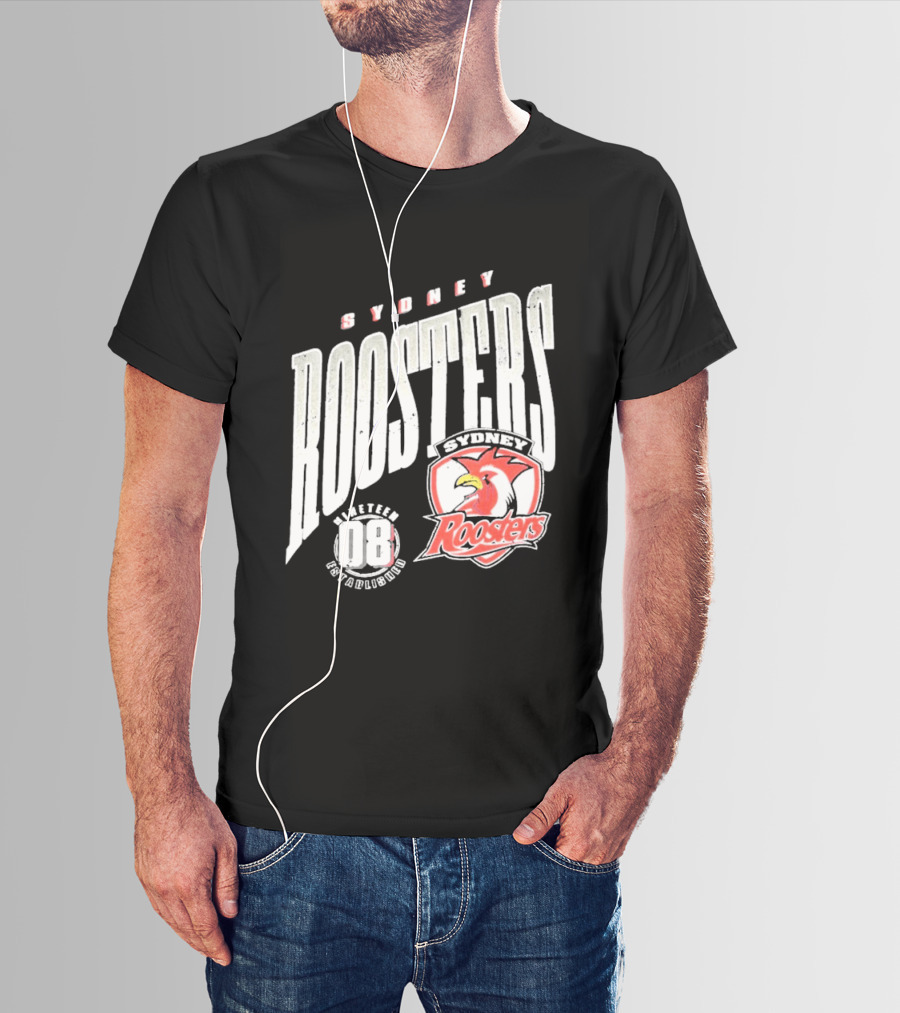 Sydney Roosters 2026 Toddler Roosters Boardriders Washed T-Shirt