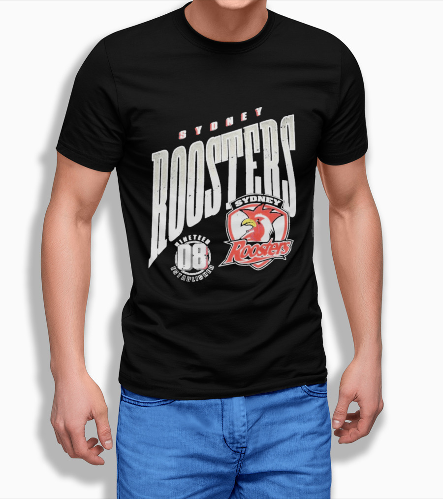 Sydney Roosters 2026 Toddler Roosters Boardriders Washed T-Shirt