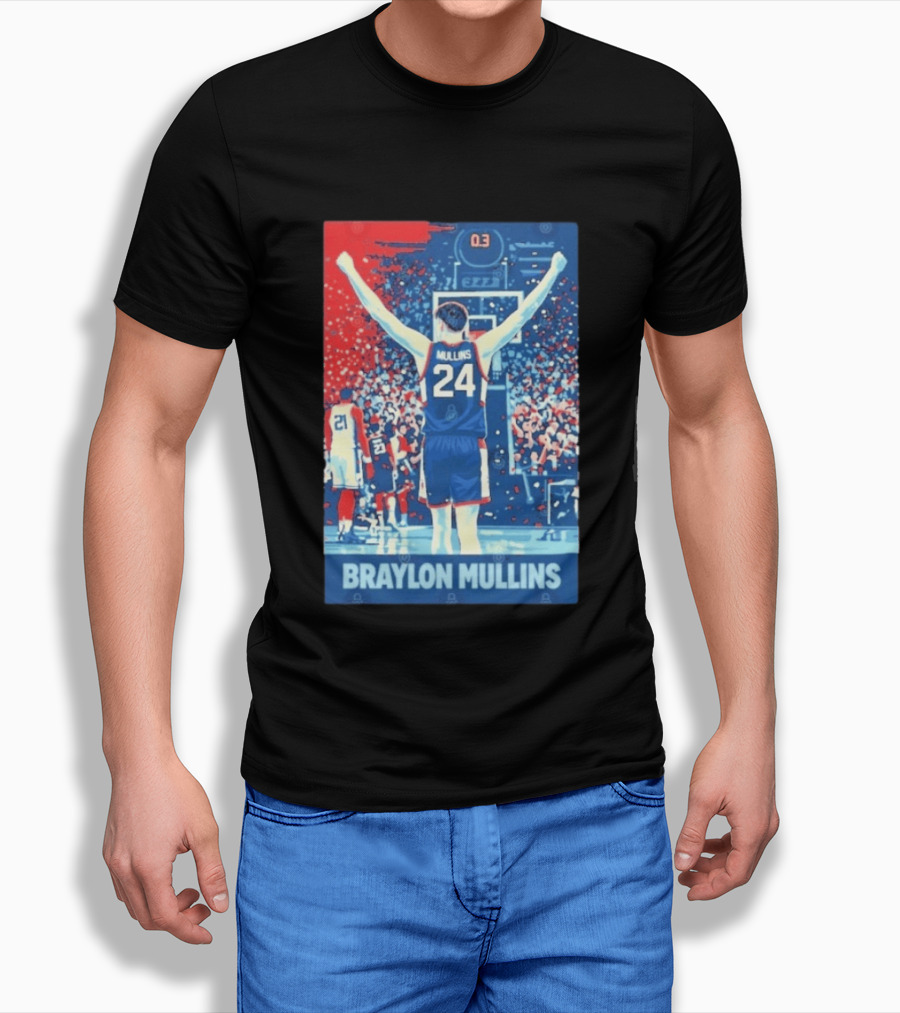 Braylon Mullins 0.3 Uconn Basketball Game Winning Moment T-Shirt