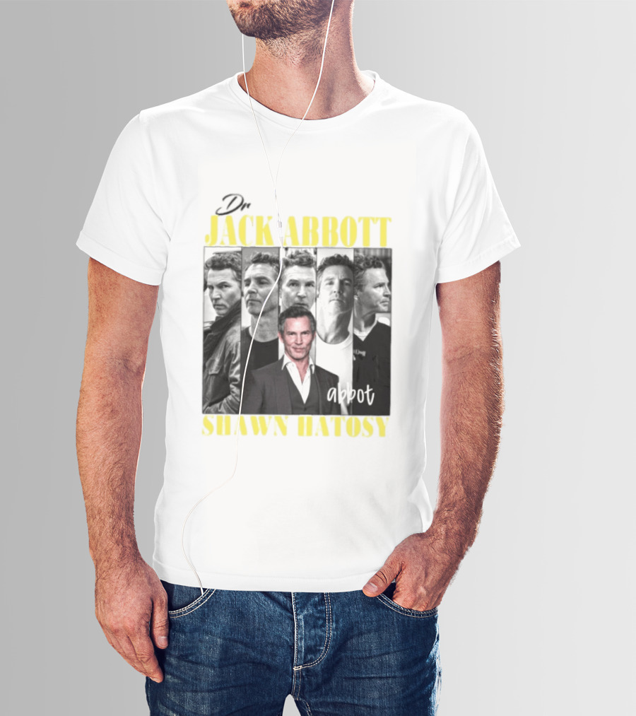 Dr Jack Abbott Shawn Hatosy Multiscene Portrait Compilation T-Shirt