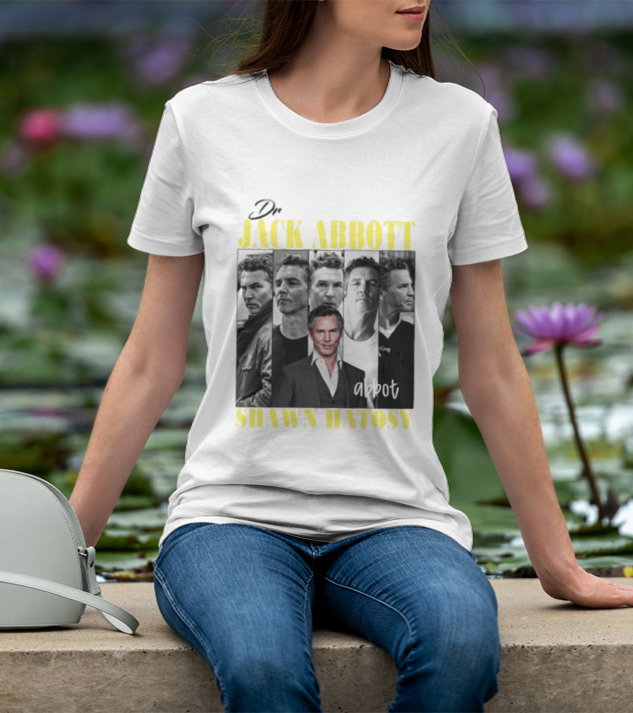 Dr Jack Abbott Shawn Hatosy Multiscene Portrait Compilation T-Shirt