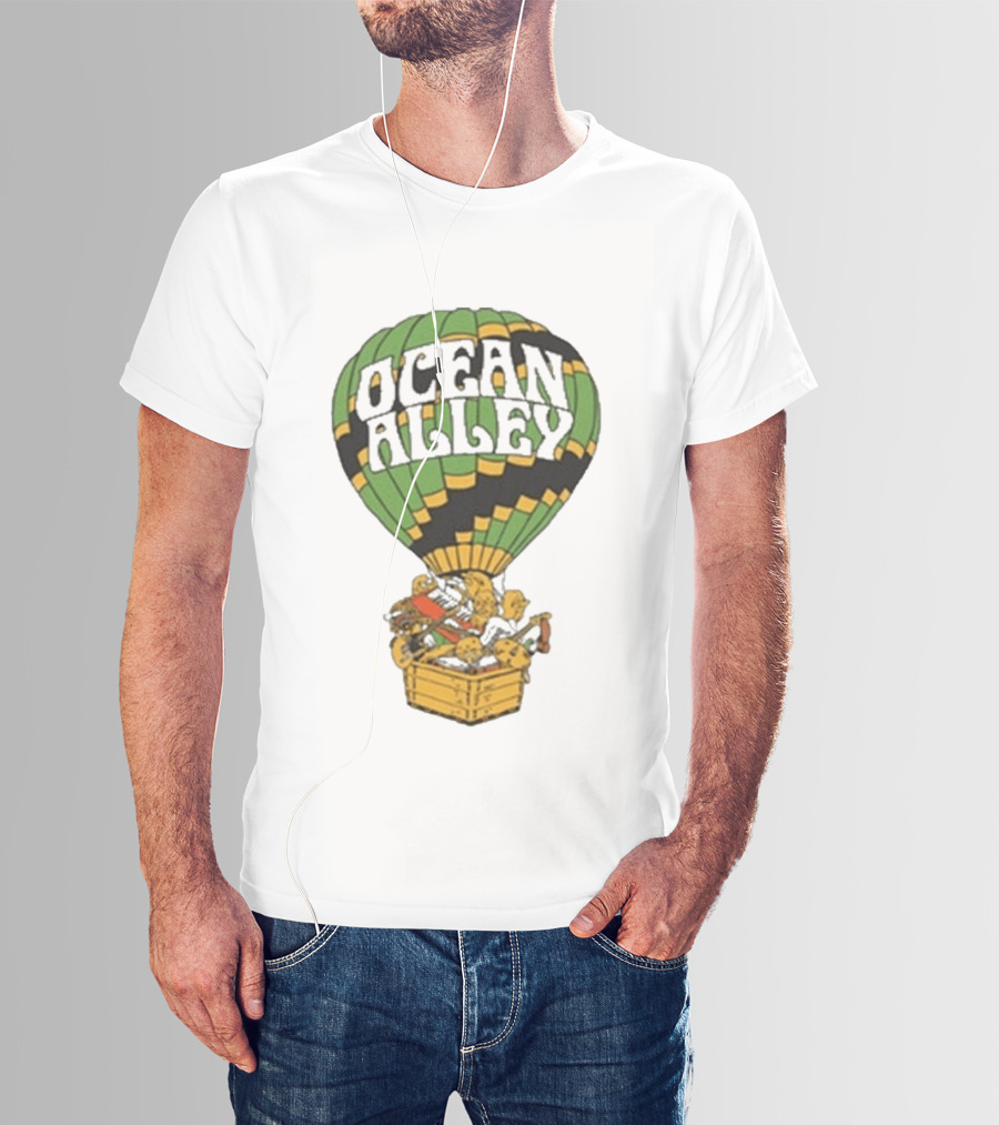 Ocean Alley 2026 Aus Nz Tour Hot Air Balloon T-Shirt