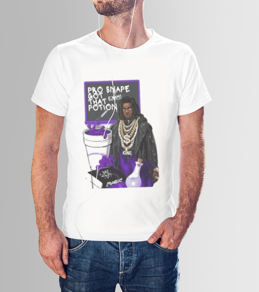 Pro Snape Got That Potion Magic Hip Hop Exam King T-Shirt
